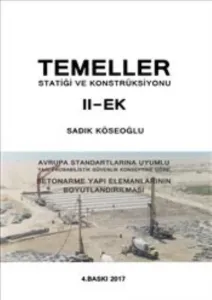 Temeller Statiği ve Konstruksiyonu 2; 2 Ek
