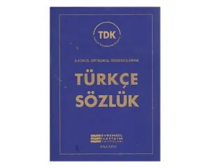 Türkçe Sözlük Mavi Kapak (İlkokul-Ortaokul)