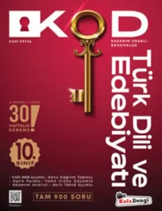 Kafa Dengi Yayınları 10. Sınıf Kod Türk Dili ve Edebiyatı Kazanım Odaklı Denemeleri