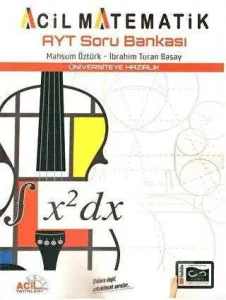 Acil Yayınları AYT Matematik Soru Bankası