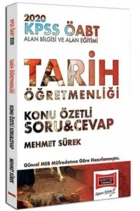 Yargı KPSS ÖABT Tarih Öğretmenliği Konu Özetli Soru Cevap 2020-YENİ