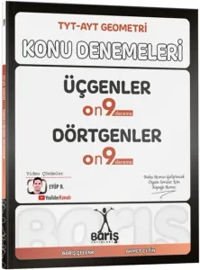BARIŞ TYT - AYT GEOMETRİ ÜÇGENLER DÖRTGENLER KONU DENEMELERİ 2027