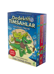 Dedektif Timsahlar 3 Kitaplık Kutulu Set (1-2-3)
