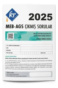KR Akademi 2025 MEB-AGS Tıpkı Basım Kitapçığı