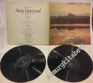 33 LP PLAK VINYL: Smetana, Dvorák- Staatskapelle Dresden, Paavo Berglund - Mein Vaterland, 2×Vinyl -        1979