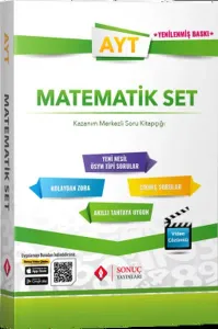 Sonuç Yayınları AYT Matematik Kazanım Merkezli Soru Bankası Seti Yenilenmiş Baskı