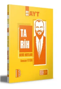Benim Hocam AYT Tarih Ders Notları 2026