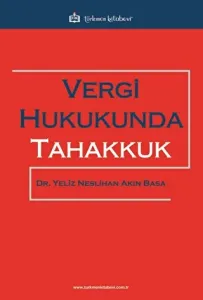 Vergi Hukukunda Tahakkuk