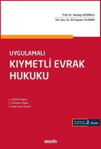 Uygulamalı Kıymetli Evrak Hukuku
