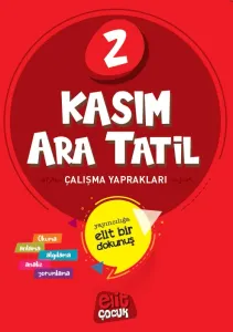 Elitçocuk 2.Sınıf Kasım Ara Tatil Çalışma Kitabı
