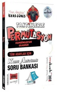 Yargı Yayınları Tüm Adaylar İçin Taktiklerle Permütasyon Kombinasyon Olasılık Konu Anlatımlı Soru Bankası