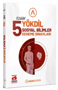 Akın Dil YÖKDİL Sosyal Bilimler Özgün 5 Deneme Çözümlü