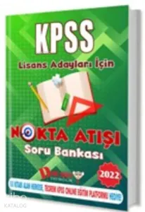 2022 KPSS Lisans Nokta Atışı Soru Bankası