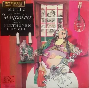 33 LP PLAK VINYL: Beethoven, Hummel Music For The Mandoline - Works By Beethoven, Hummel -        1966