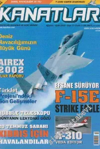 Kanatlar Havacılık ve Uzay Dergisi - Dosya: Deniz Havacılığımızın Büyük Günü - Sayı: 2      Ağustos - Eylül  2002
