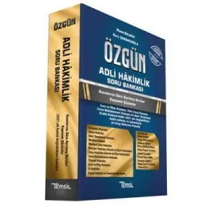 Özgün Adli Hakimlik Soru Bankası