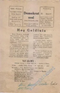 Demokrat Sesi -        1955
