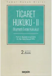 Ticaret Hukuku - II