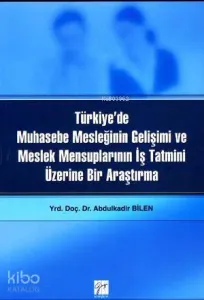 Türkiye'de Muhasebe Mesleğinin Gelişimi; ve Meslek Mensuplarının İş Tatmini Üzerine Bir Araştırma