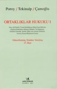 Ortaklıklar Hukuku I