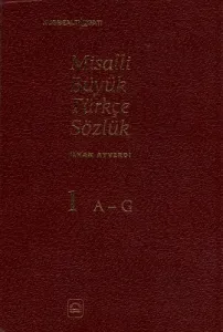 Misalli Büyük Türkçe Sözlük 1. Cilt / Ciltli Kitap