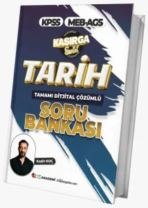 TKM Akademi KPSS MEB-AGS Tarih Kasırga Soru Bankası Çözümlü