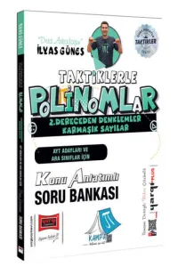 Yargı Yayınları AYT Adayları ve Ara Sınıflar İçin Taktiklerle Polinomlar 2.Dereceden Denklemler Konu Anlatımlı Soru Bankası