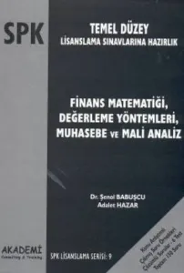 Spk - Temel Düzey - Finans Matematiği Değerleme Yöntemleri Muhasebe ve Mali Analiz