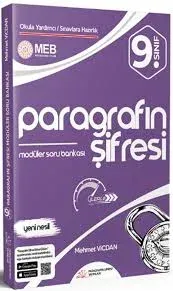 PARAGRAFIN ŞİFRESİ 9. SINIF MODÜLER SORU BANKASI