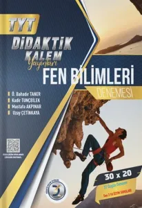 Didaktik Kalem Yayınları TYT Fen Bilimleri 30 x 20 Denemesi