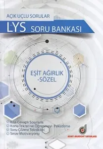 Aday Akademi Açık Uçlu LYS Soru Bankası Eşit Ağırlık Sözel