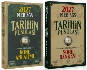 CBA Yayınları 2027 MEB-AGS Tarihin Pusulası Konu Anlatımı ve Soru Bankası 2'li Set