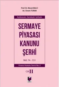 Sermaye Piyasası Kanunu Şerhi Cilt II