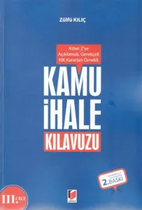 A'dan Z'ye Kamu İhale Kılavuzu (3 Cilt)