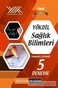 Pegem Akademi YÖKDİL Sağlık Bilimleri Tamamı Çözümlü 5 Deneme