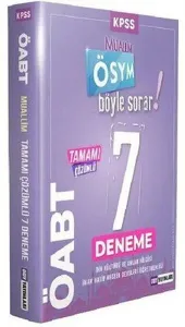2021 ÖABT Muallim Din Kültürü ve Ahlak Bilgisi İmam Hatip Lisesi Meslek Dersleri Öğretmenliği; Tamamı Çözümlü 7 Deneme