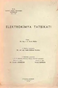 Elektrokimya Tatbikatı
