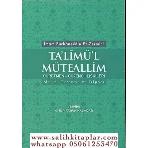 Talimül Müteallim Ögretmen Ögrenci Iliskileri (Türkçe-Arapça)