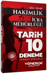 Yönerge Yayınları Adli İdari Hakimlik İcra Müdürlüğü Tarih 10 Deneme Çözümlü