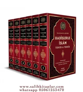 Hadislerle İslam Tergib ve Terhib 6 Cilt Takım - الترغيب والترهيب