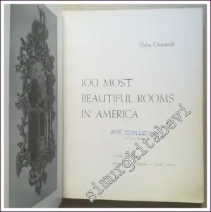 100 Most Beautiful Rooms in America: A Studio Book CİLTLİ -