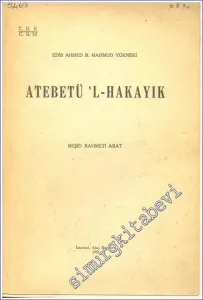 Atebetül Hakayık -        1951