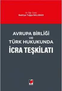 Avrupa Birliği ve Türk Hukukunda İcra Teşkilatı