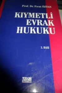 Kıymetli Evrak Hukuku