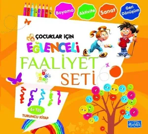 Eğlenceli Faaliyet Seti Turuncu Kitap– 4 Yaş Üzeri