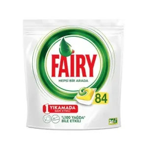 Fairy Hepsi Bir Arada Bulaşık Makinsi Tableti 84 lü