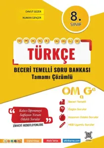 NARTEST 8. SINIF OMAGE GOLD TÜRKÇE SORU BANKASI