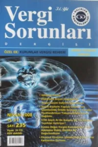 Vergi Sorunları Dergisi 2008/31