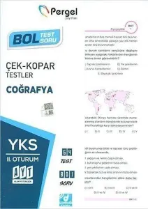 Pergel YKS-AYT Coğrafya Çek Kopar Testler 2. Oturum-YENİ