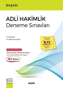 Başarı Adli Hakimlik Deneme Sınavı